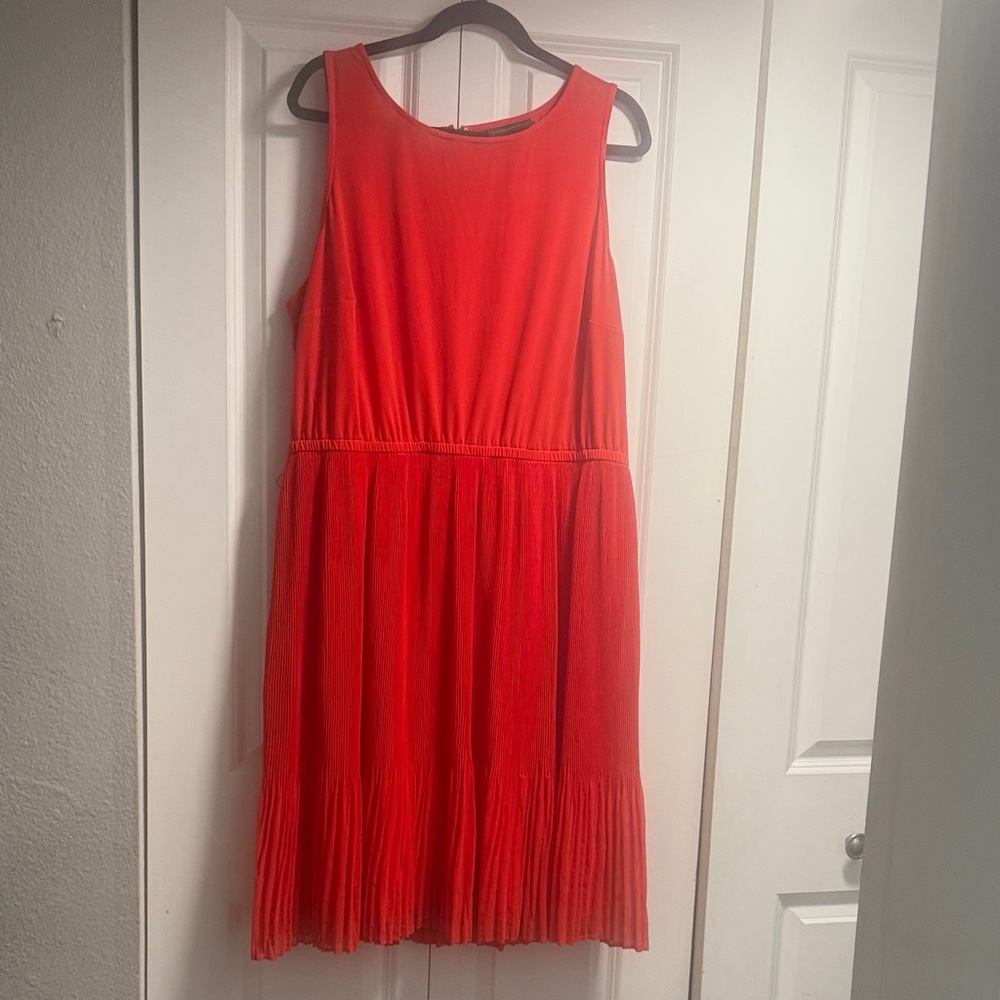 Lane Bryant Reddish Orangeish dress Size 18/20